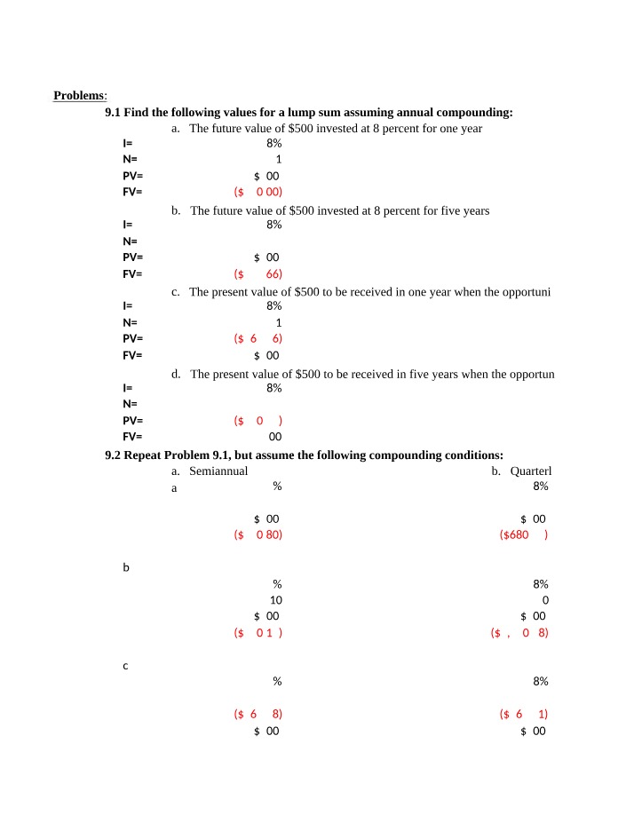 Homework for Module 1