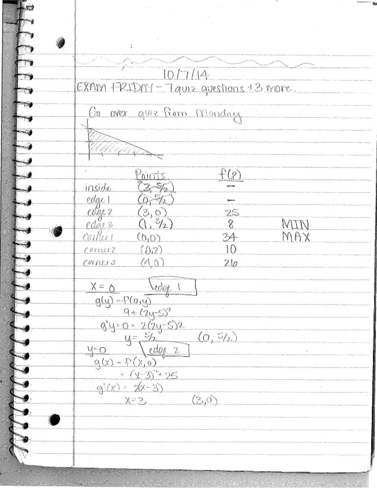Advanced Notes in Multivariable Calculus