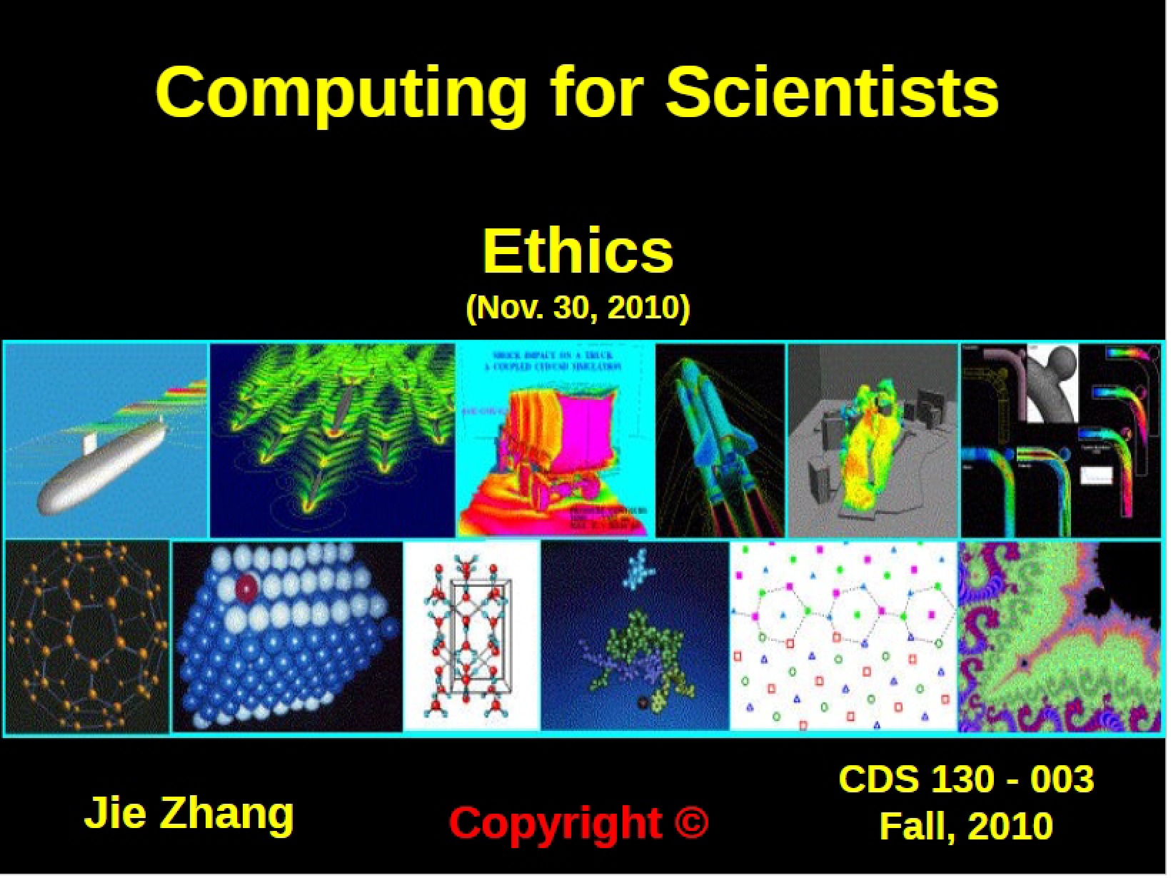 Scientific Computing