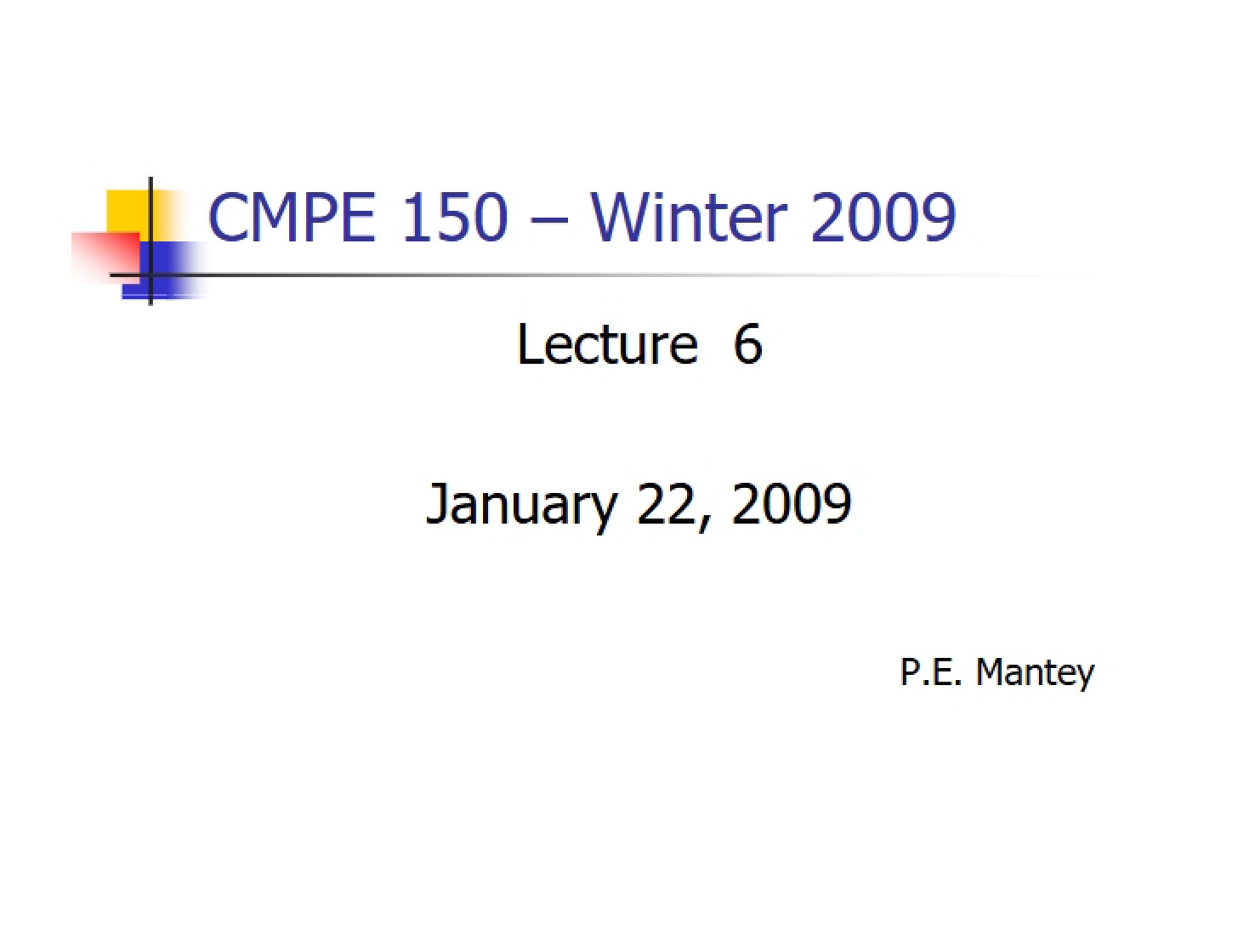 Notes on Lectures - Introduction to Computer Networks
