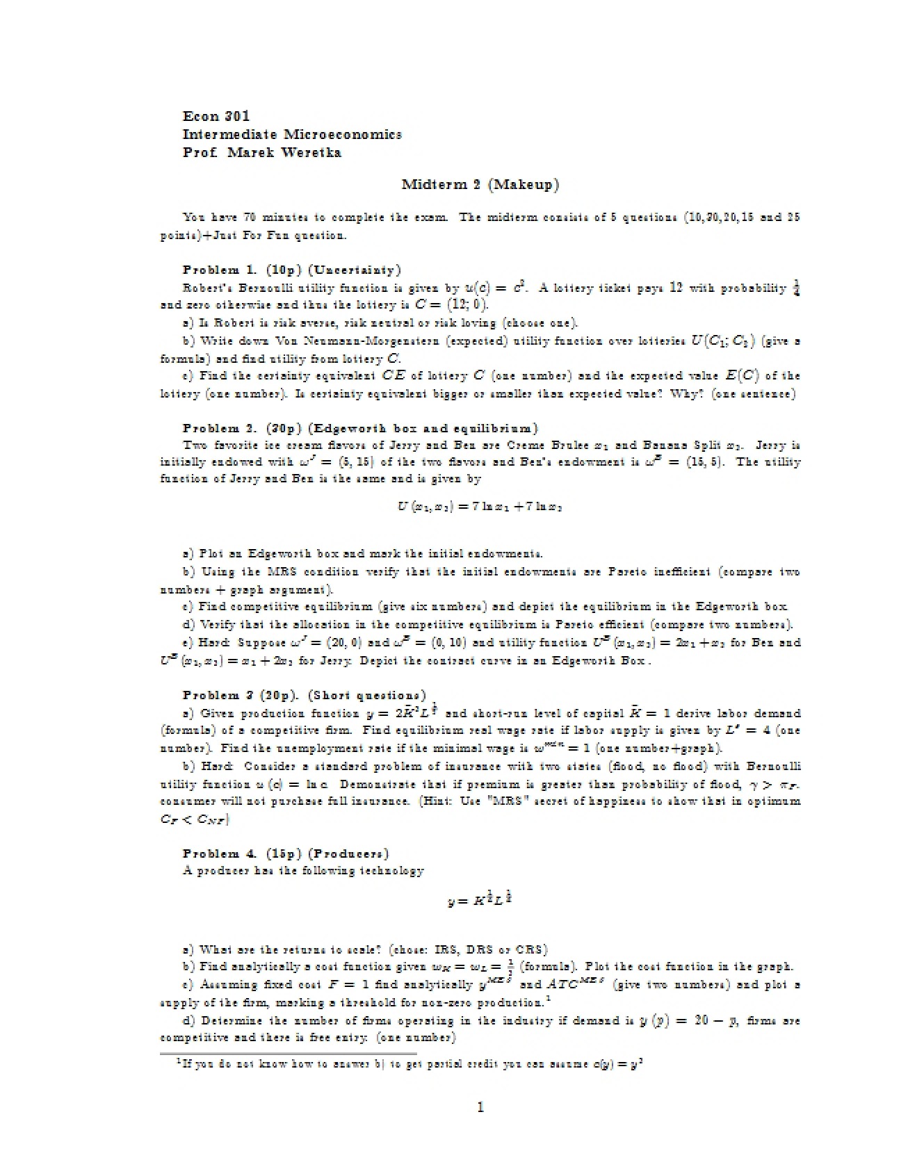 Midterm Test