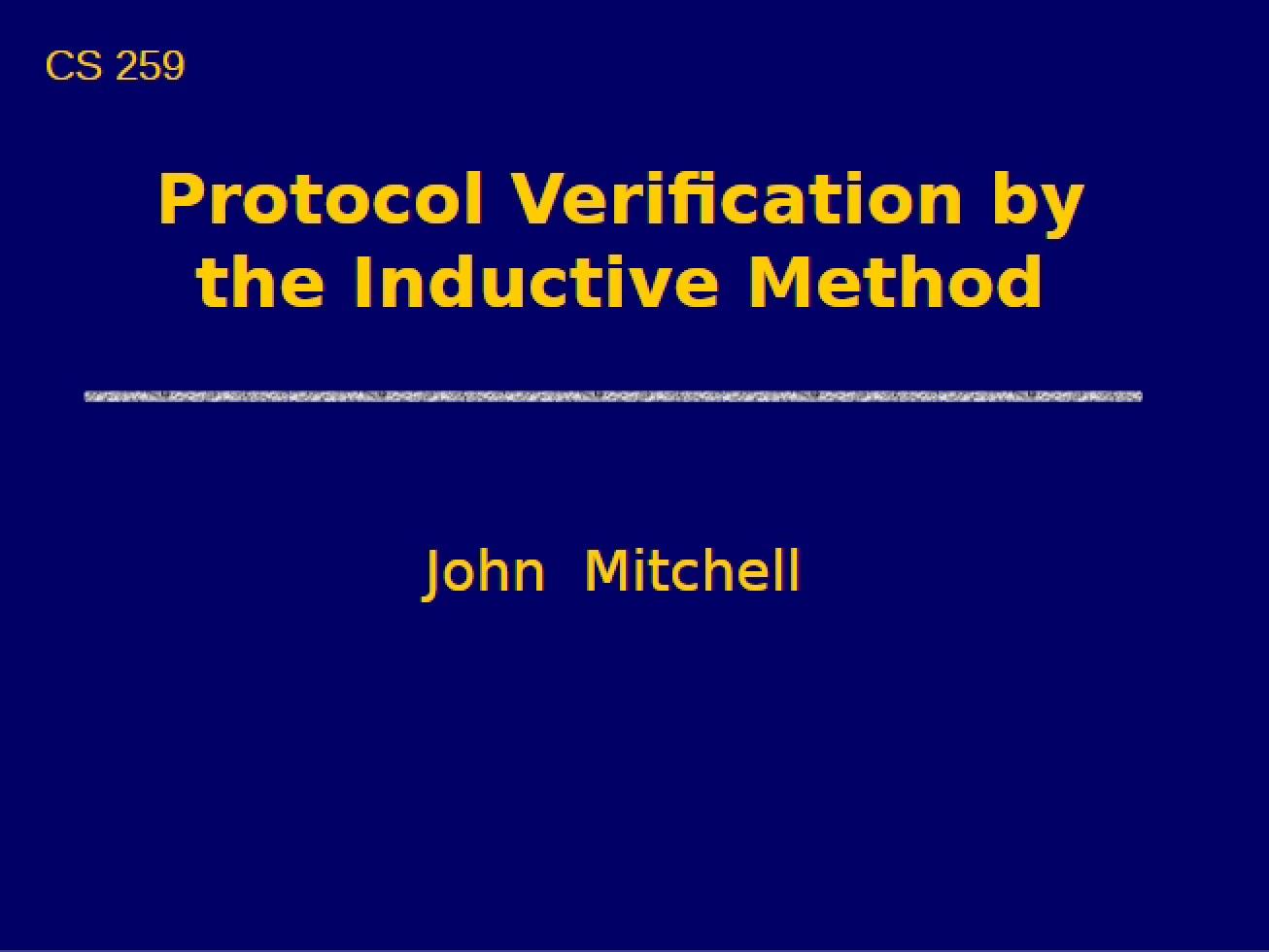 Guide to the Inductive Method