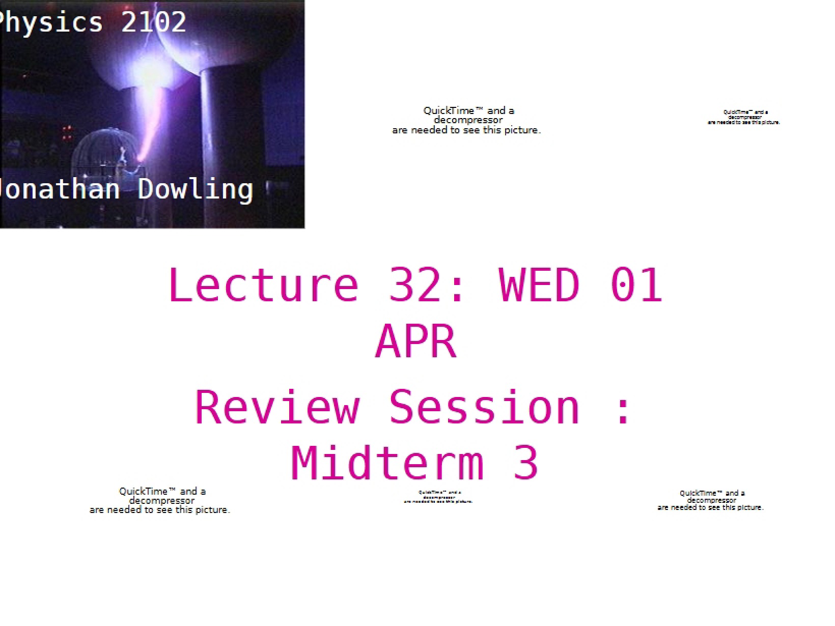 Exam Three - Midterm