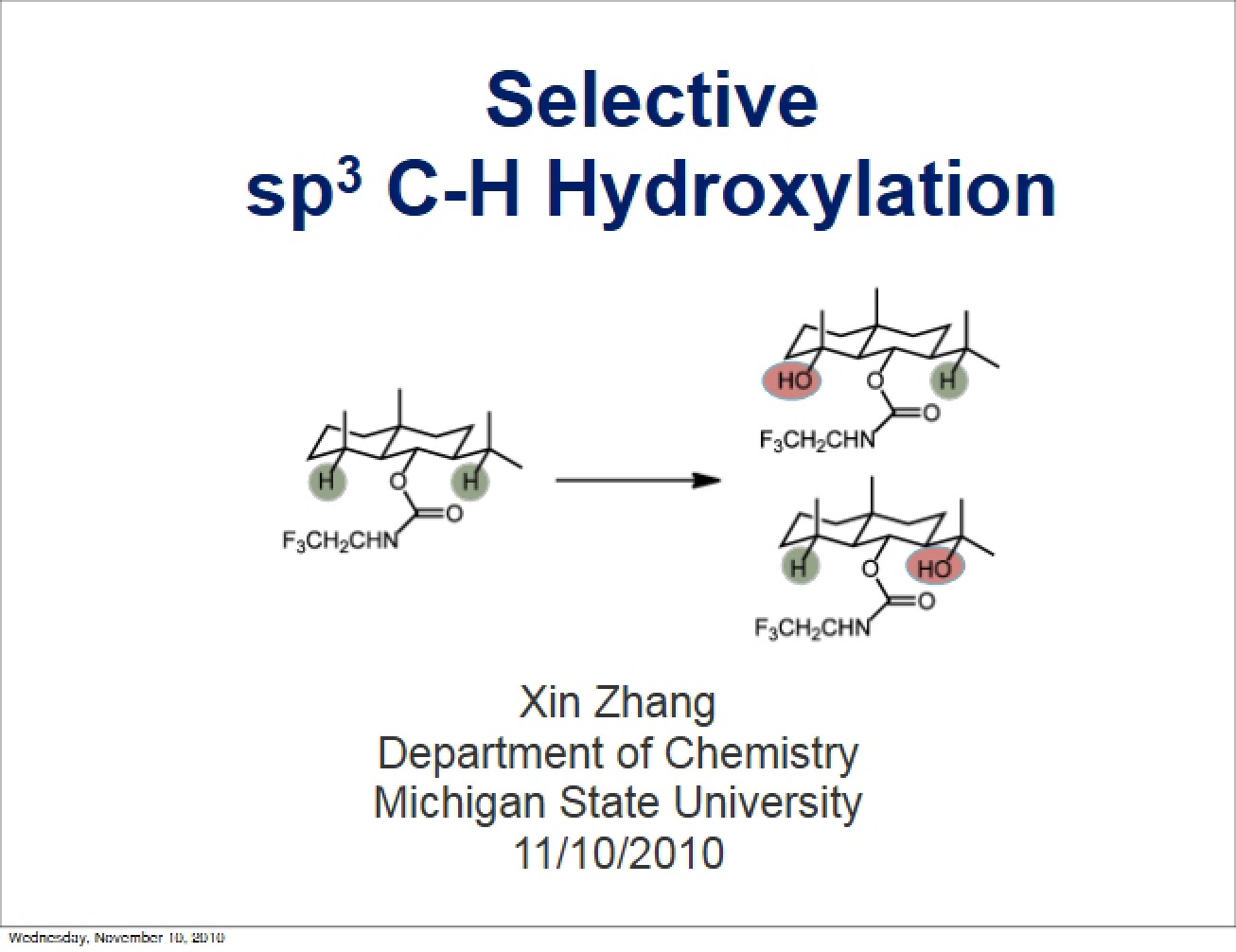 Zhang Seminar Material