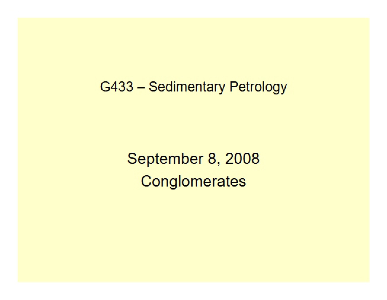 Petrology of Sedimentary Rocks - 27 Pages