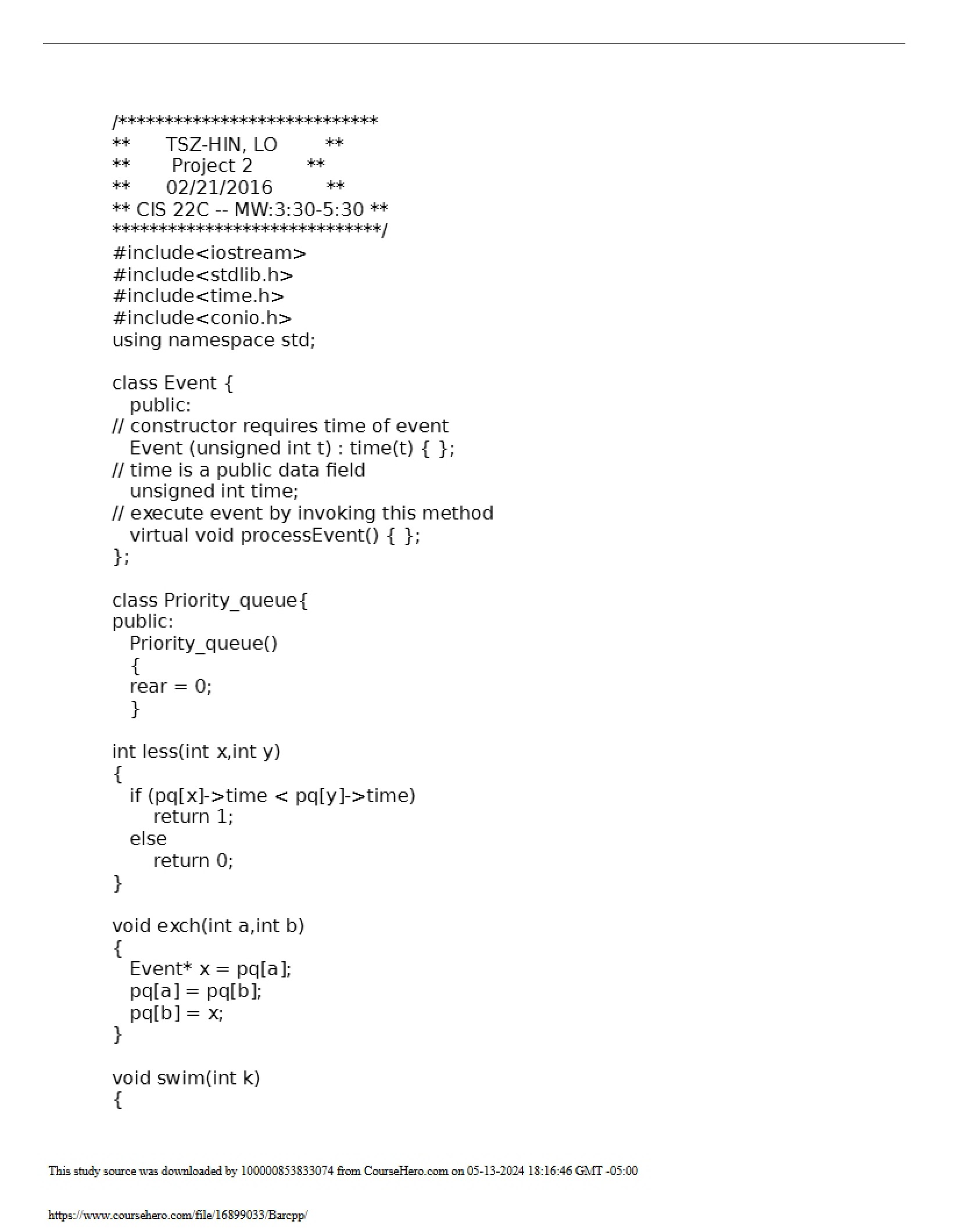 Course Notes