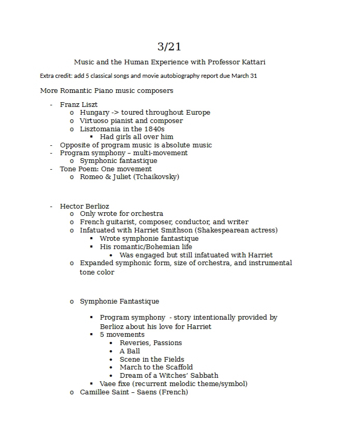 Lecture Notes from Kattari (March 21)