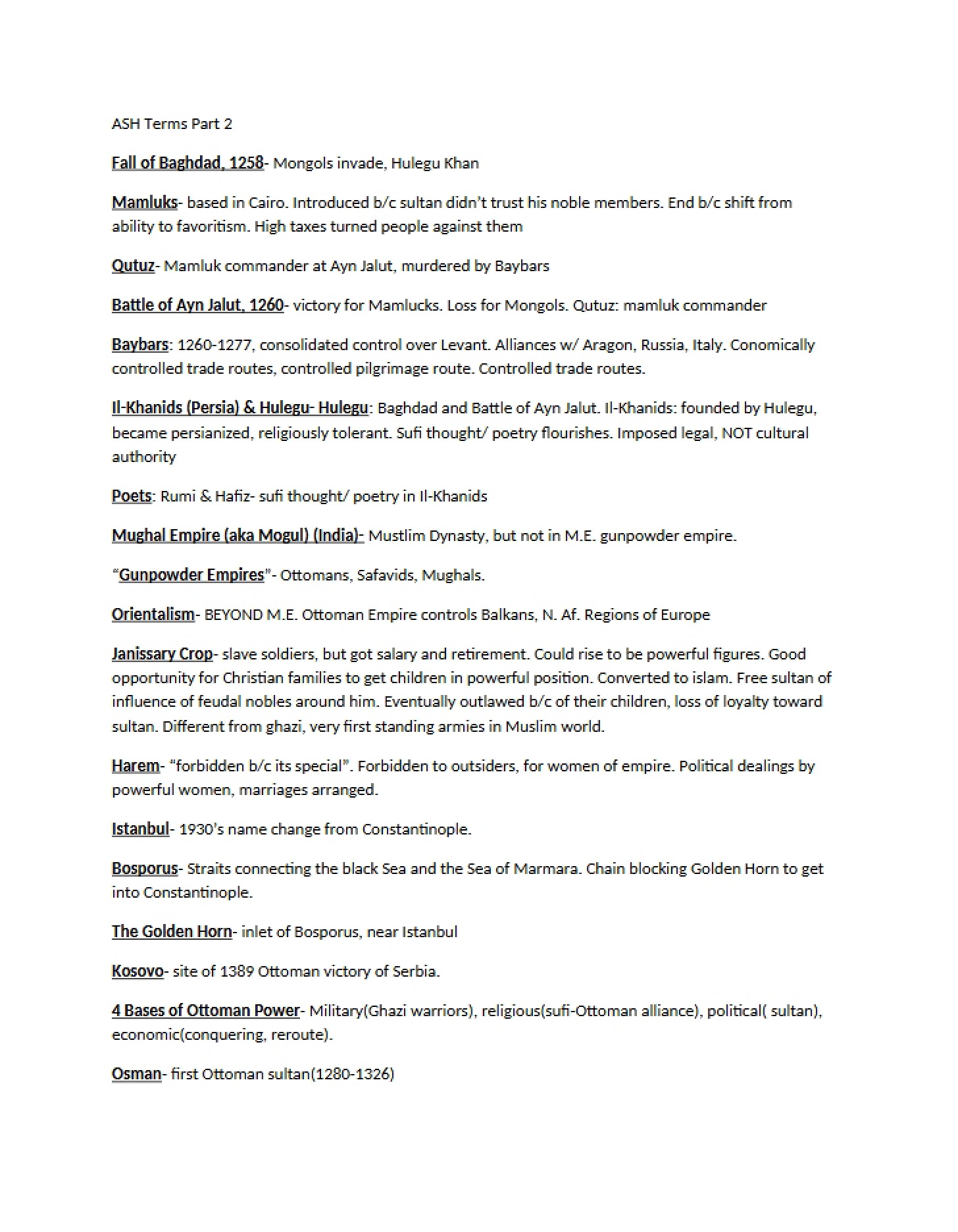 Instructional Session Records