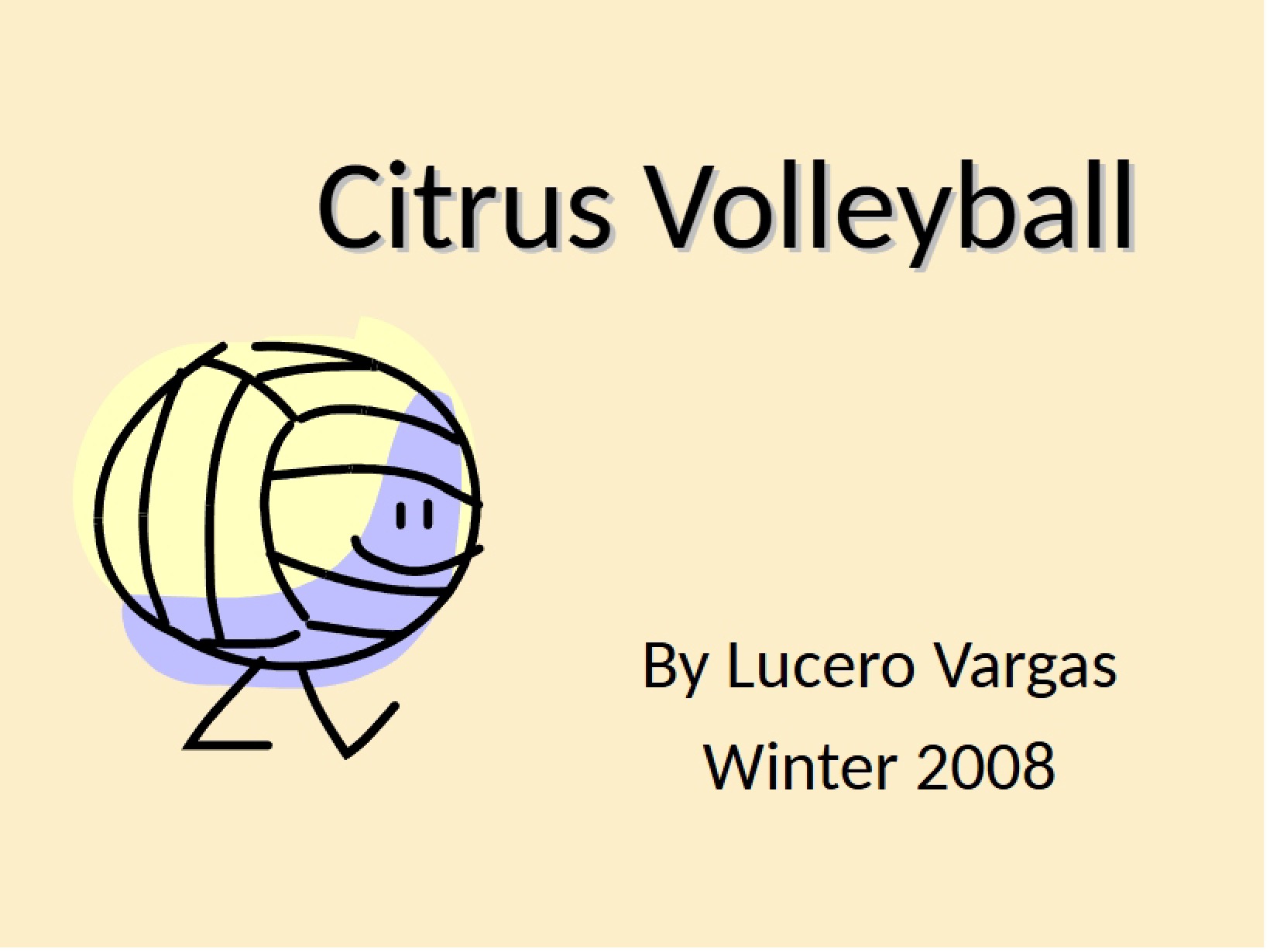 Volleyball Statistics (Citrus)