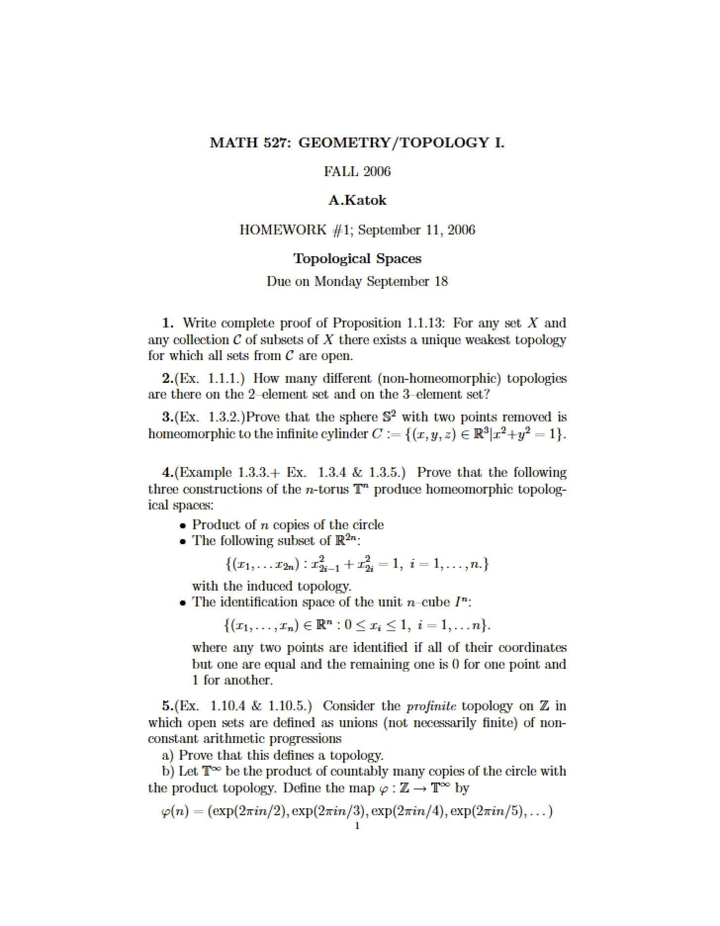 Geometric Principles