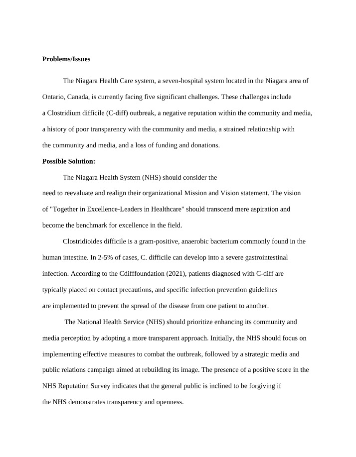 DHA 802 - Nigeria Study