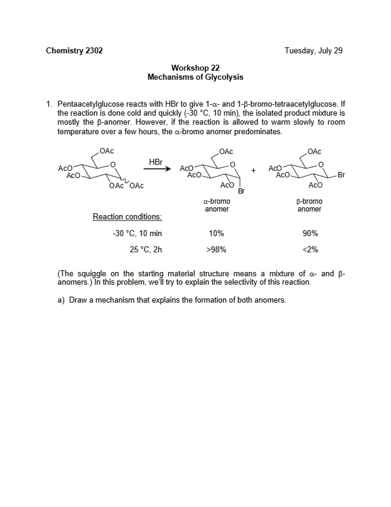 Glycolysis Mechanisms