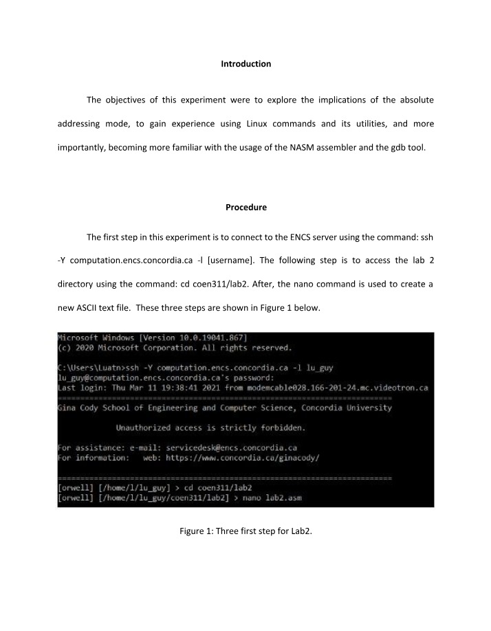 Exploring Absolute Addressing Mode - Linux Lab