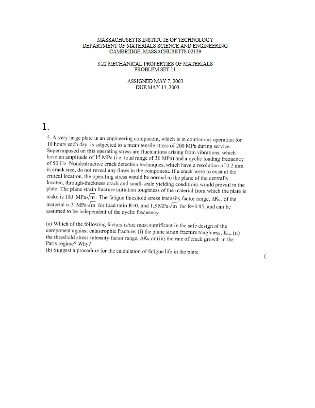 Assignment Eleven