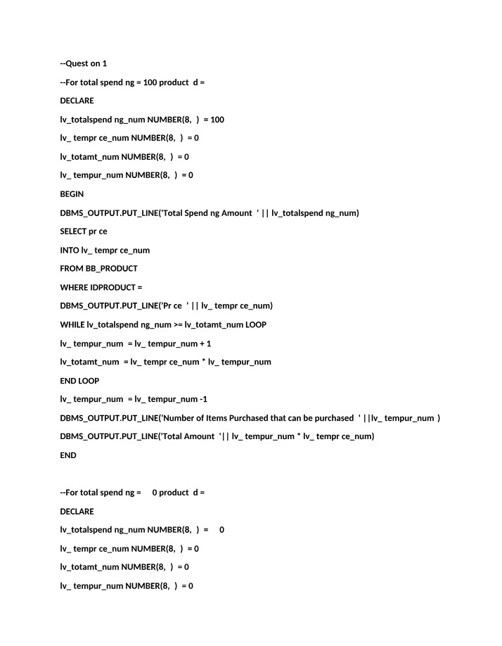 Database Assignment 2