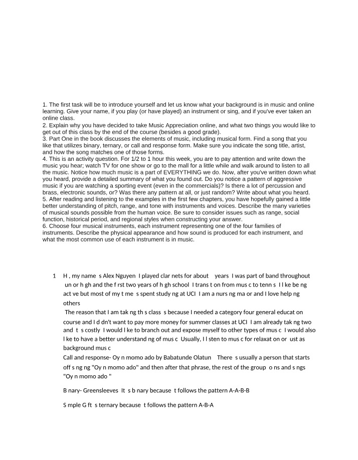 BIOL102 - Week 1 Materials