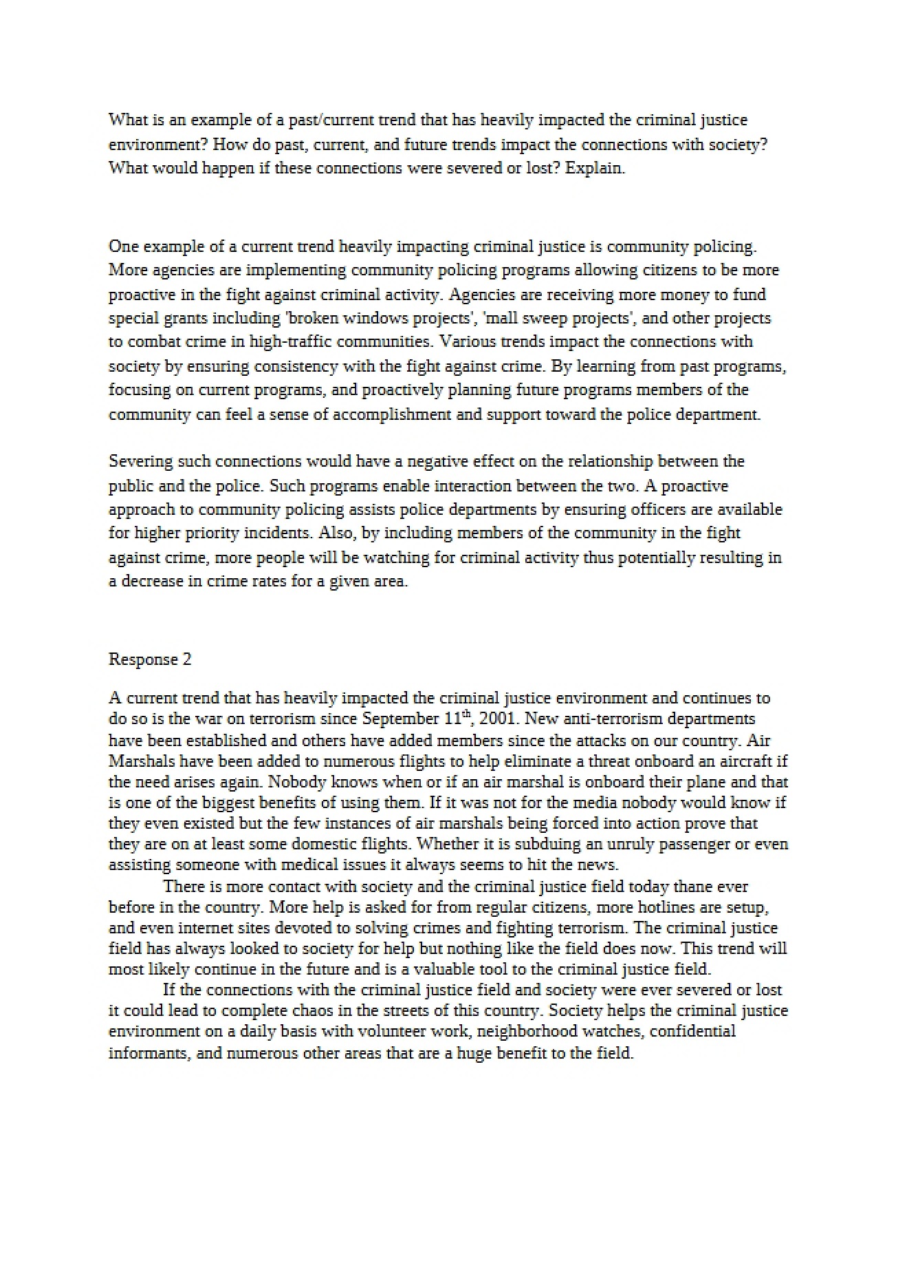 Analytical Writing