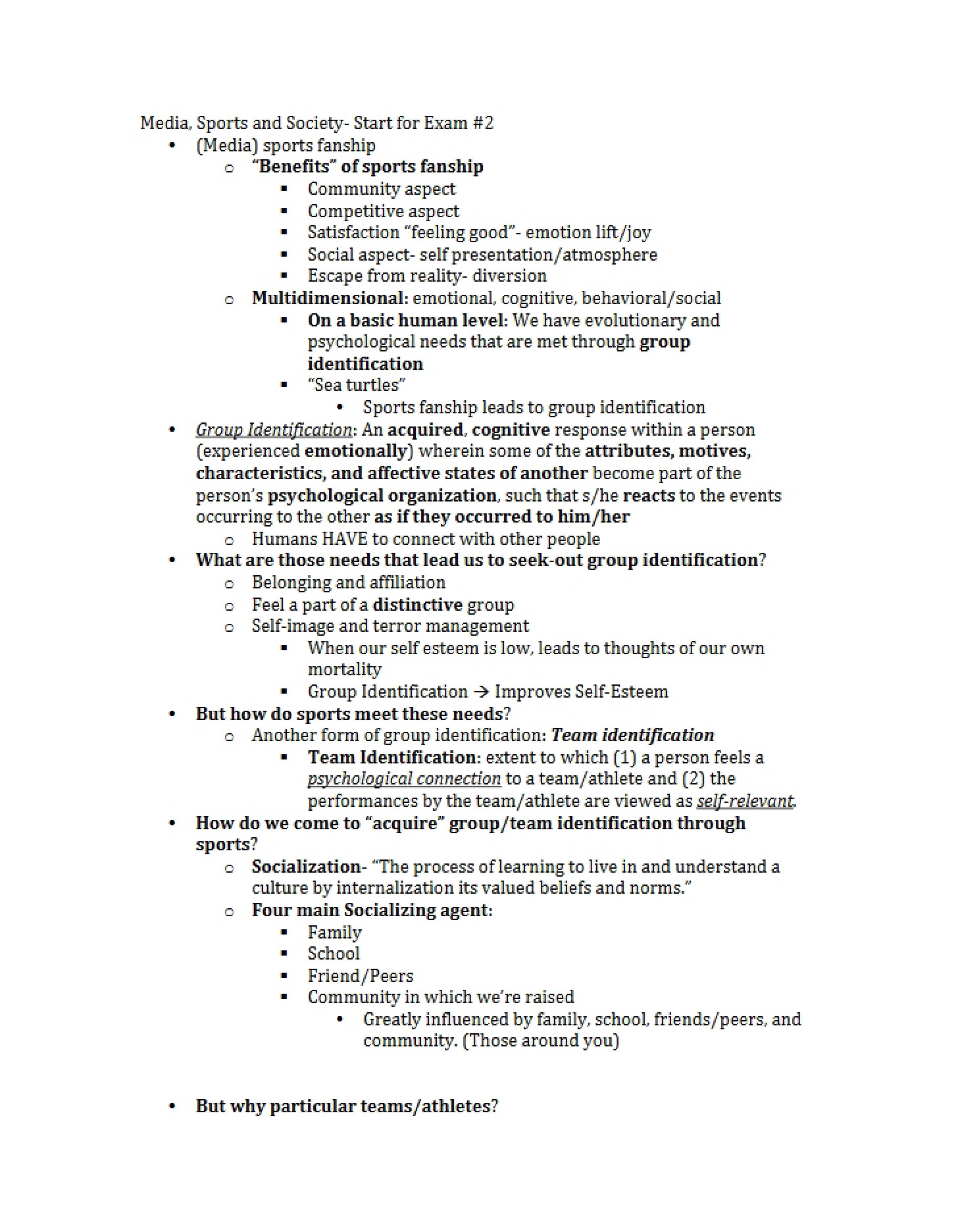 Second Examination