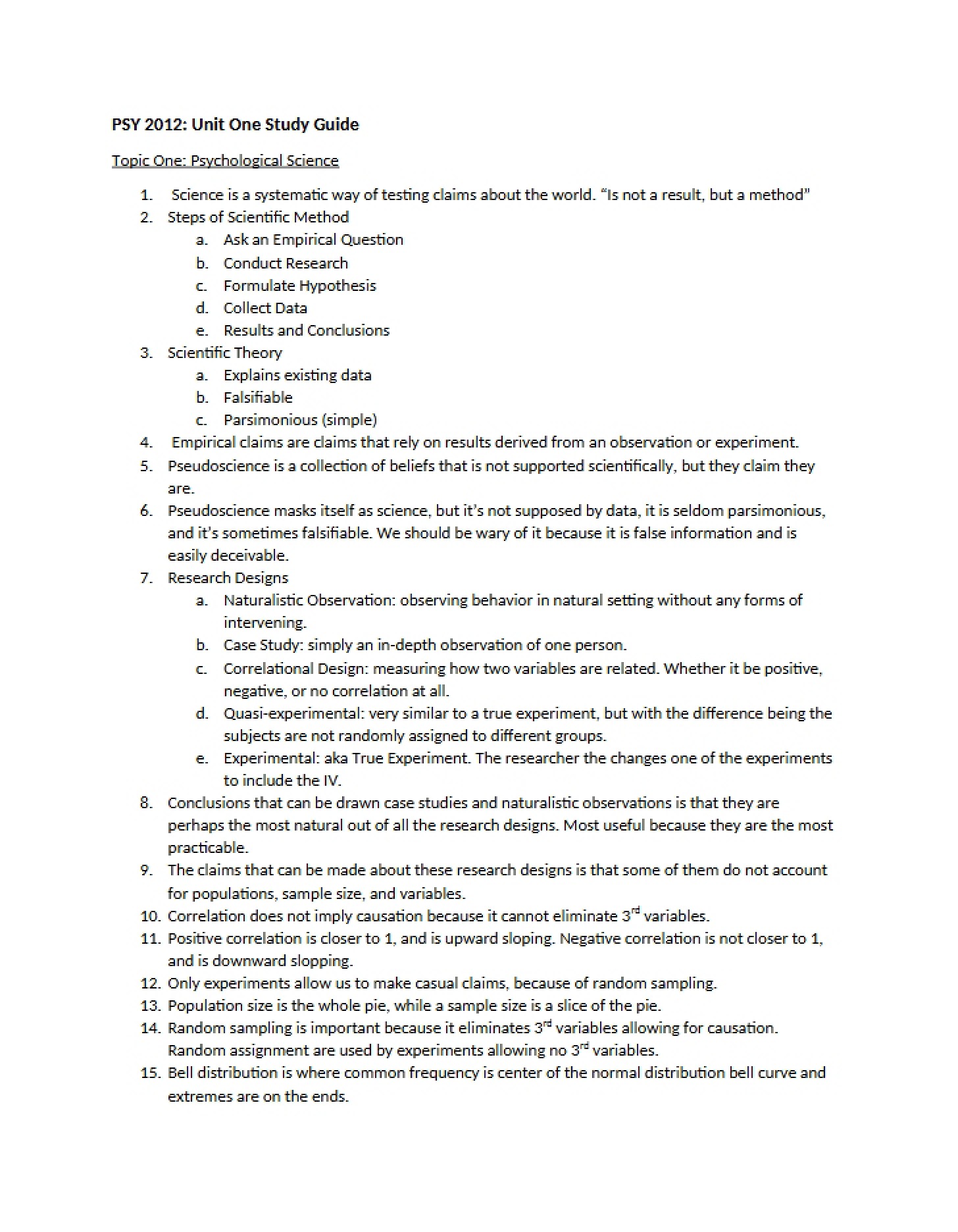 Exam Review