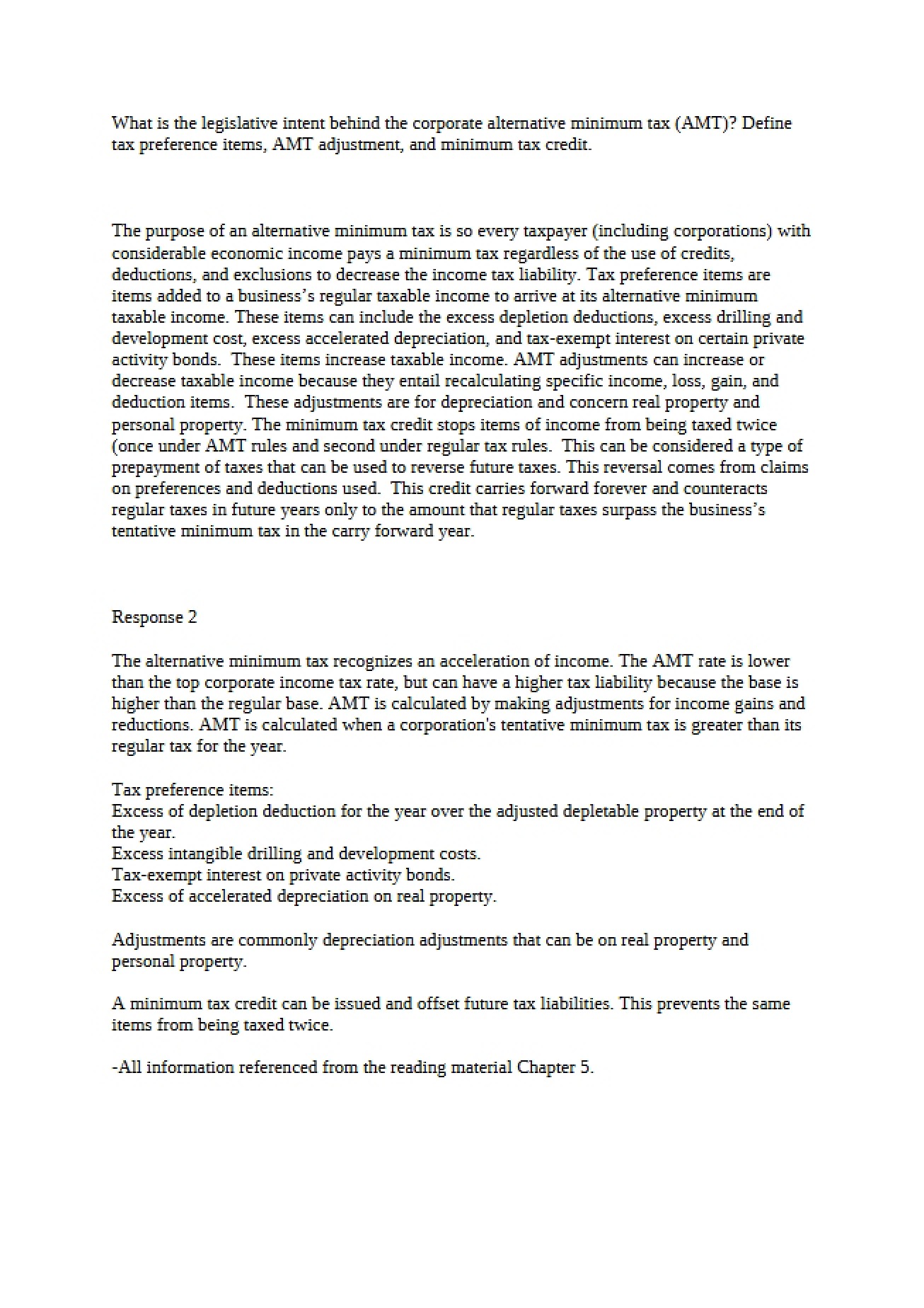 Taxation Theory Essay