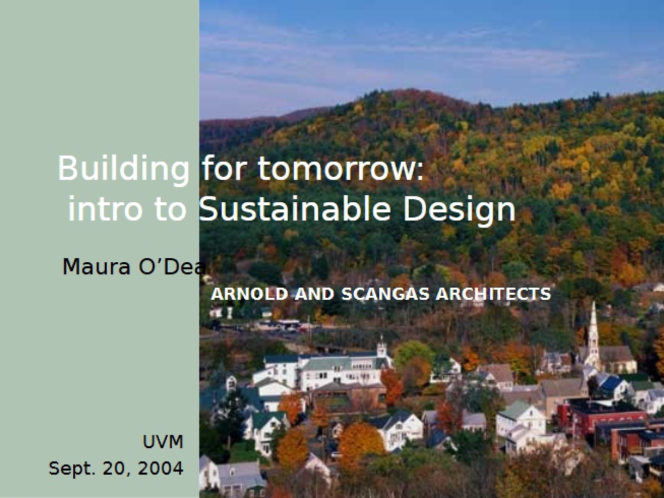 Green Building Network Initiatives