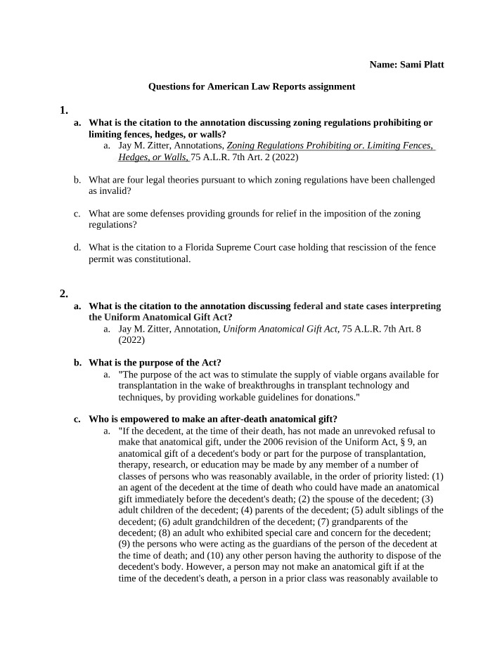 Fences, Hedges, and Walls in Zoning Regulations
