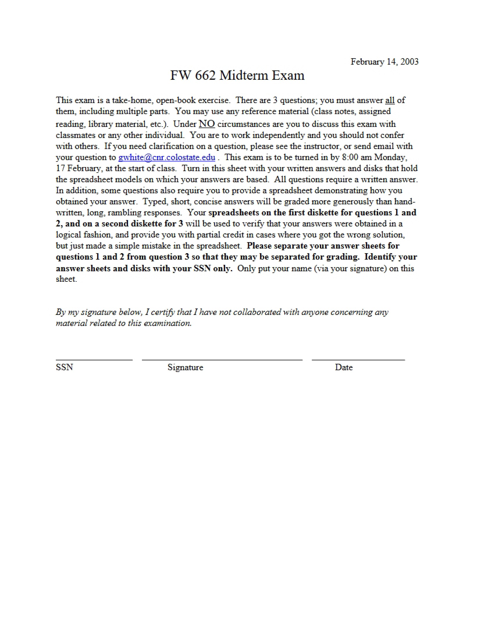 Midterm Test