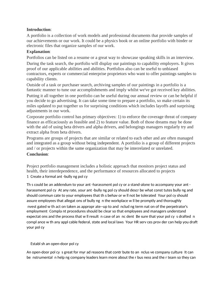 Effective Anti-Bullying Policy for a Positive Workplace