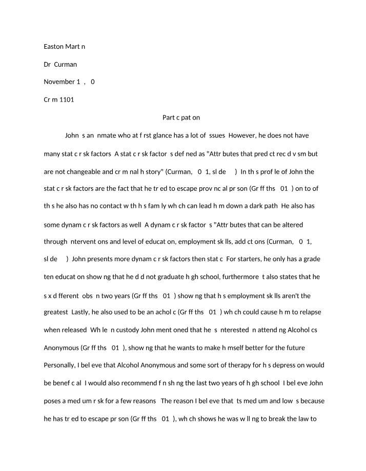 CRIM1101 Participation 5