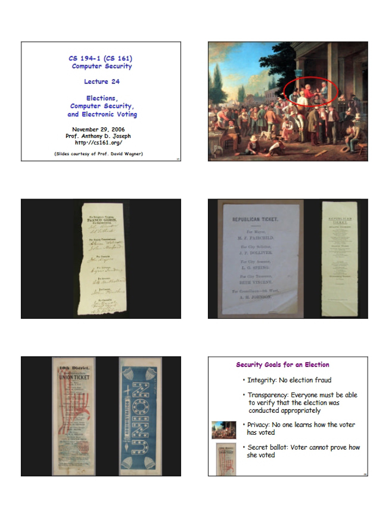 Lecture Notes CS 161