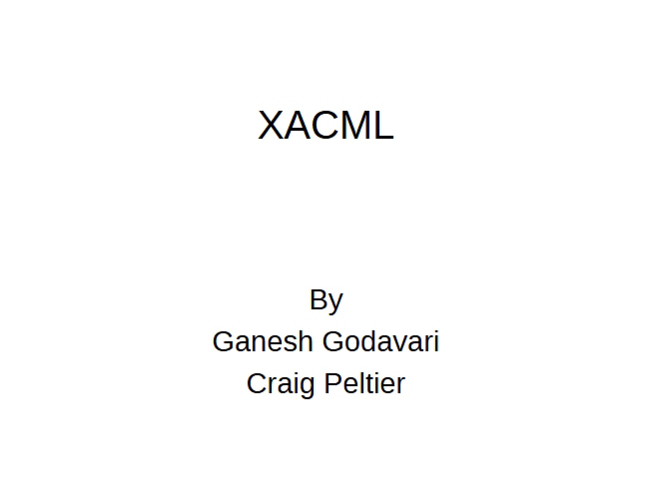 Lecture Notes (First Instance)