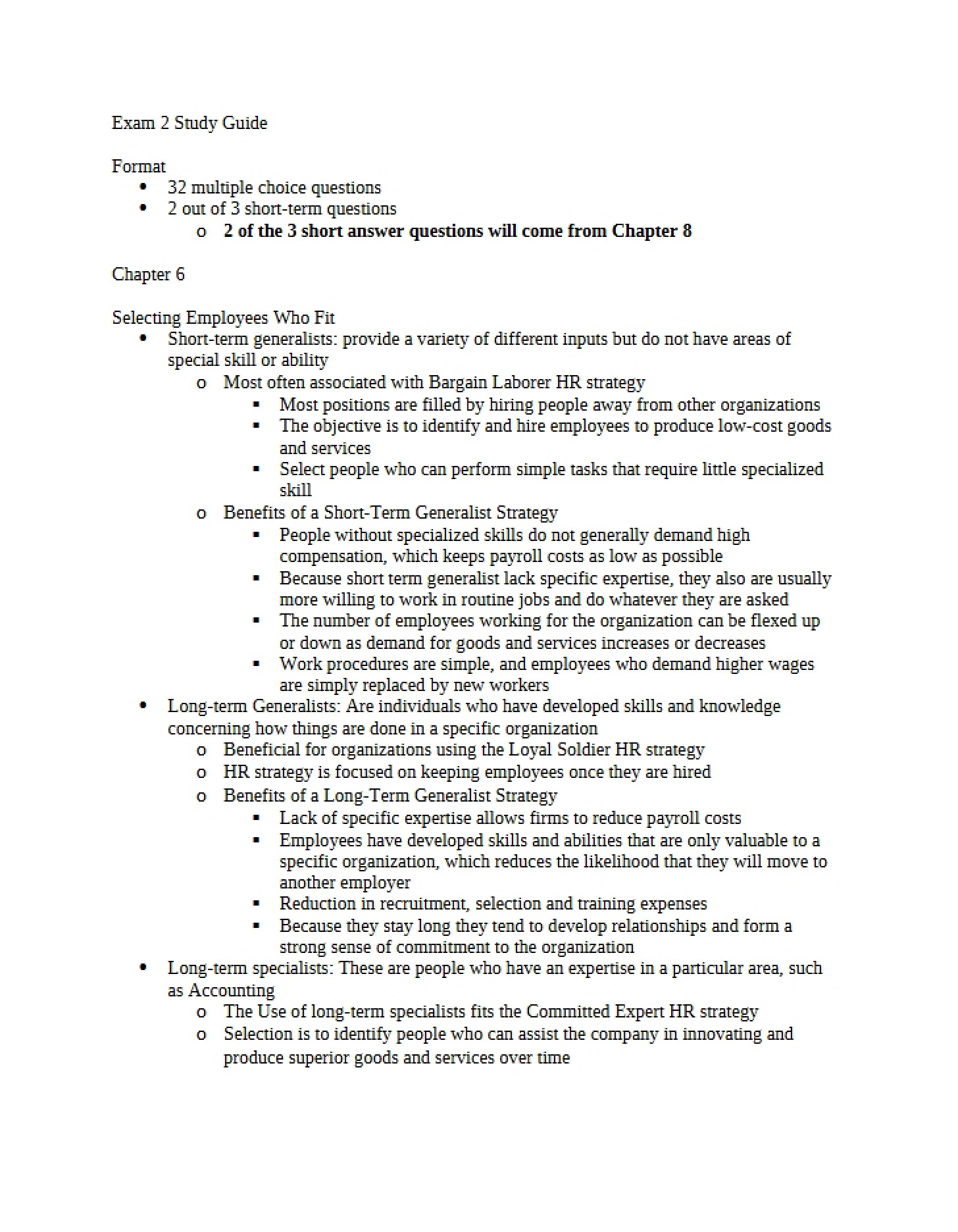 Examination 2