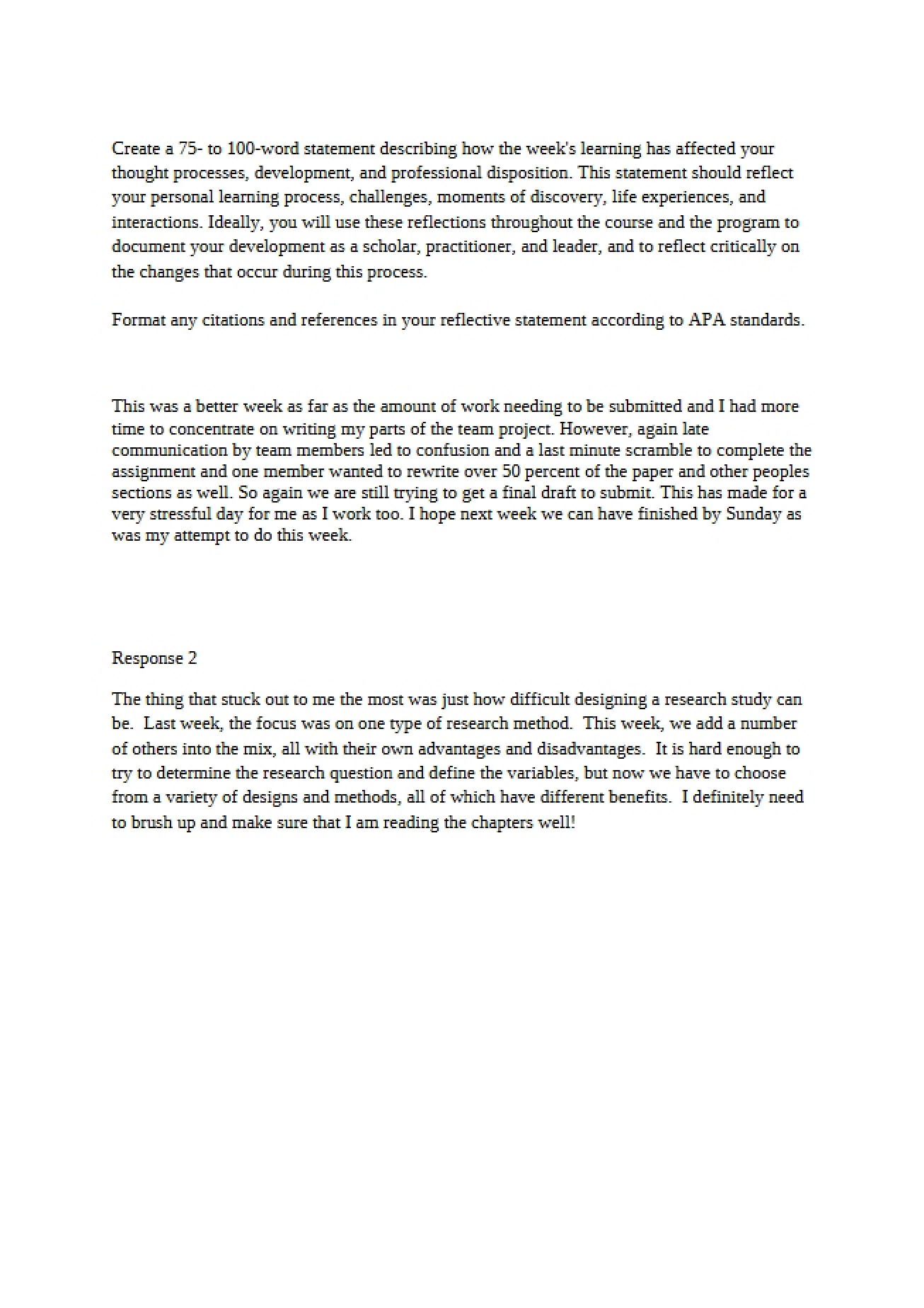 Methodology Coursework
