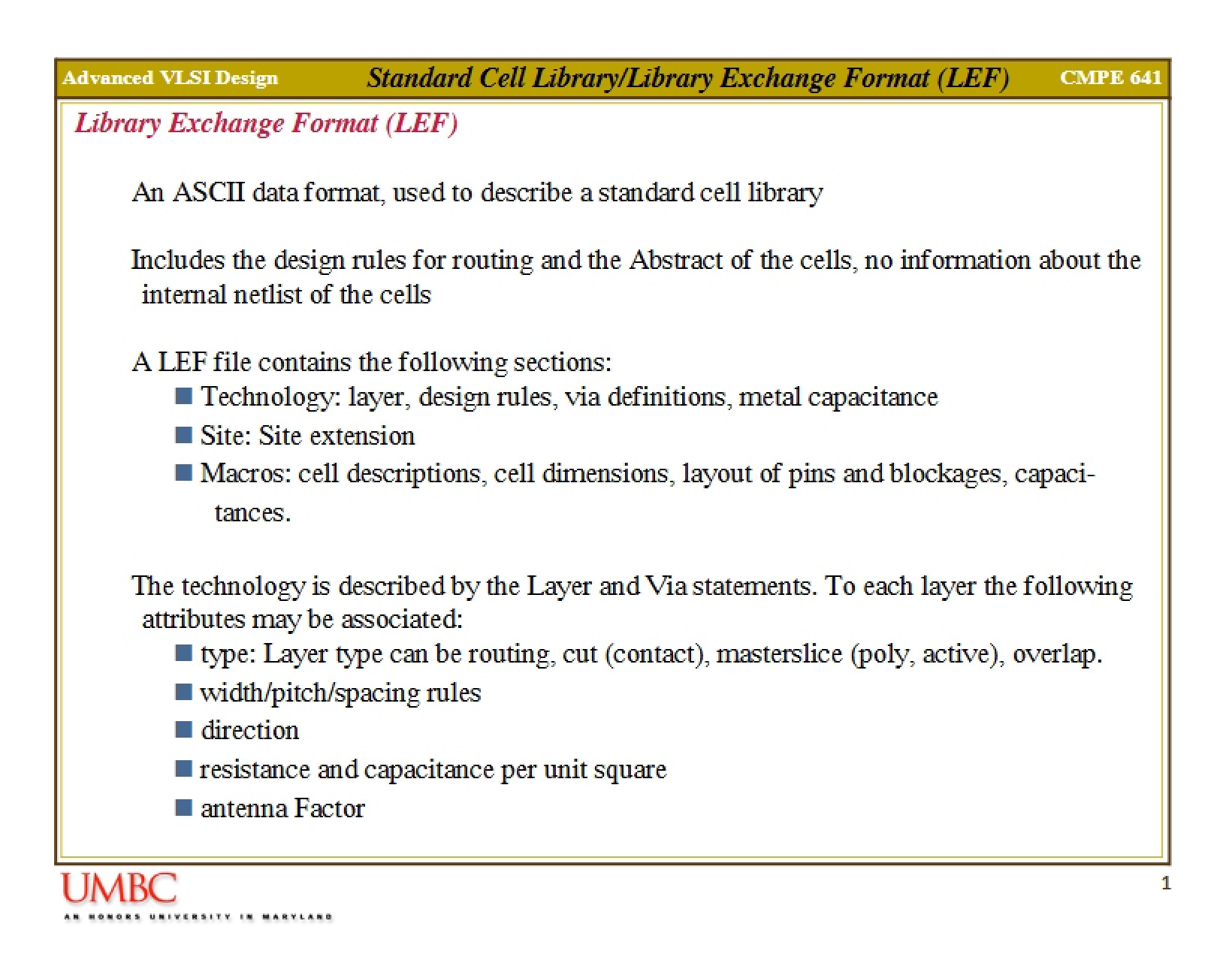 Advanced VLSI Design Concepts