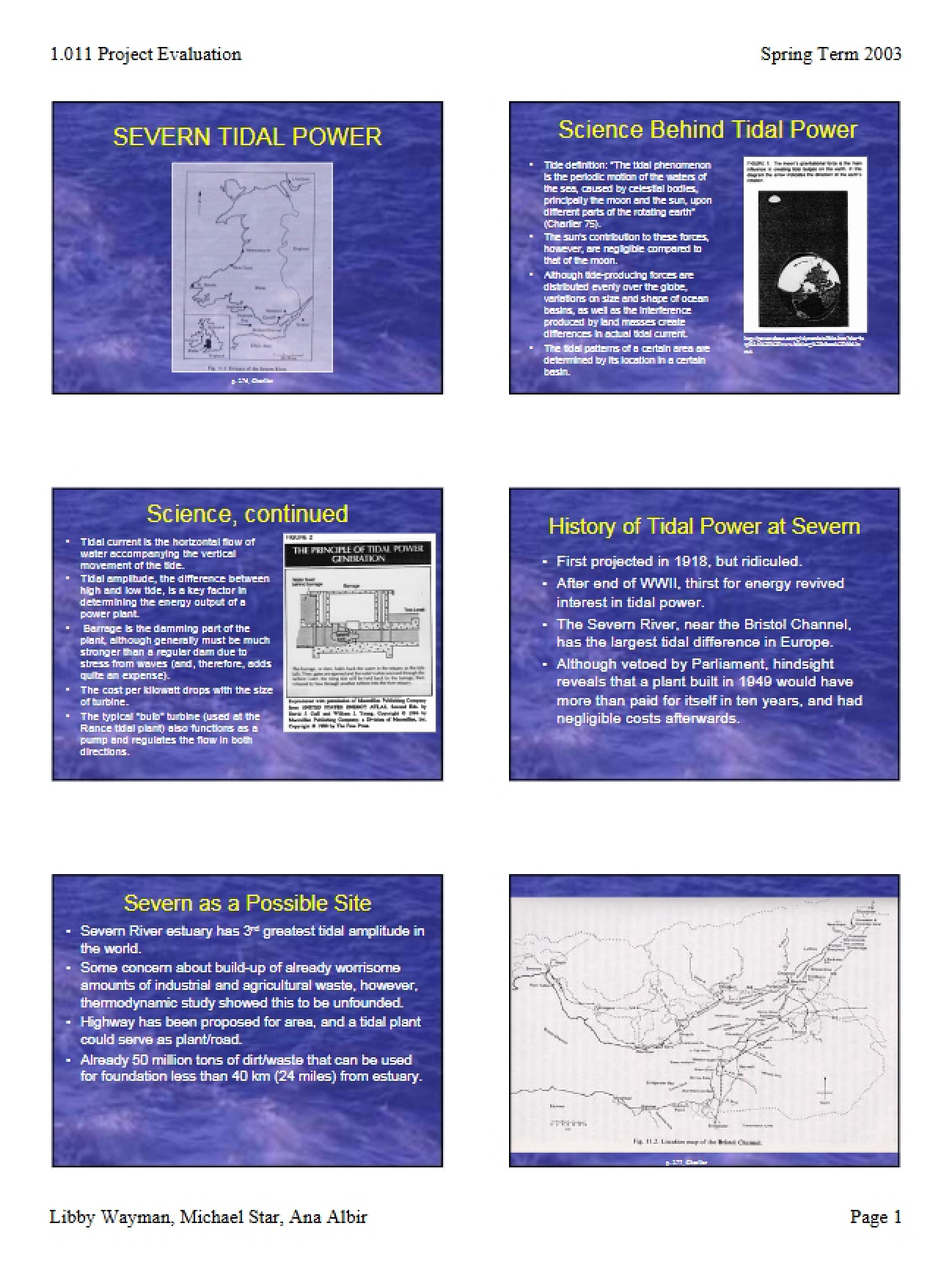 Tidal Power: Severn