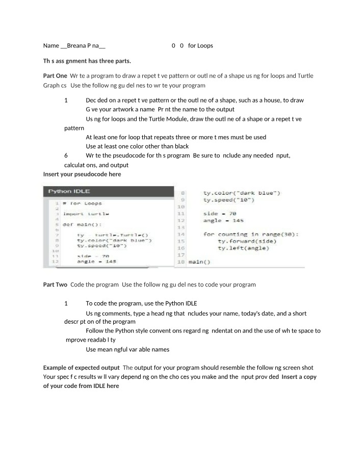 For Loops and Turtle Graphics - Creating Repetitive Patterns