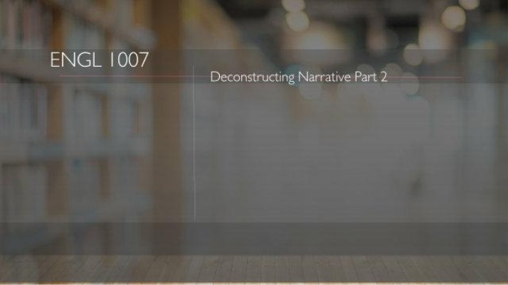 Deconstructing Narrative - Reflecting on Collecting and Curating