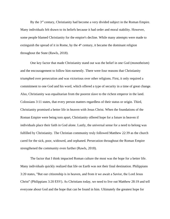 The Triumph of Christianity - Uniting an Empire with Hope