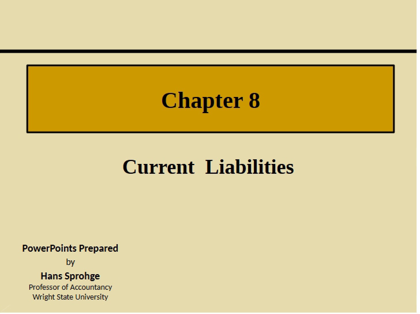 Chapter Eight - ACC 2010