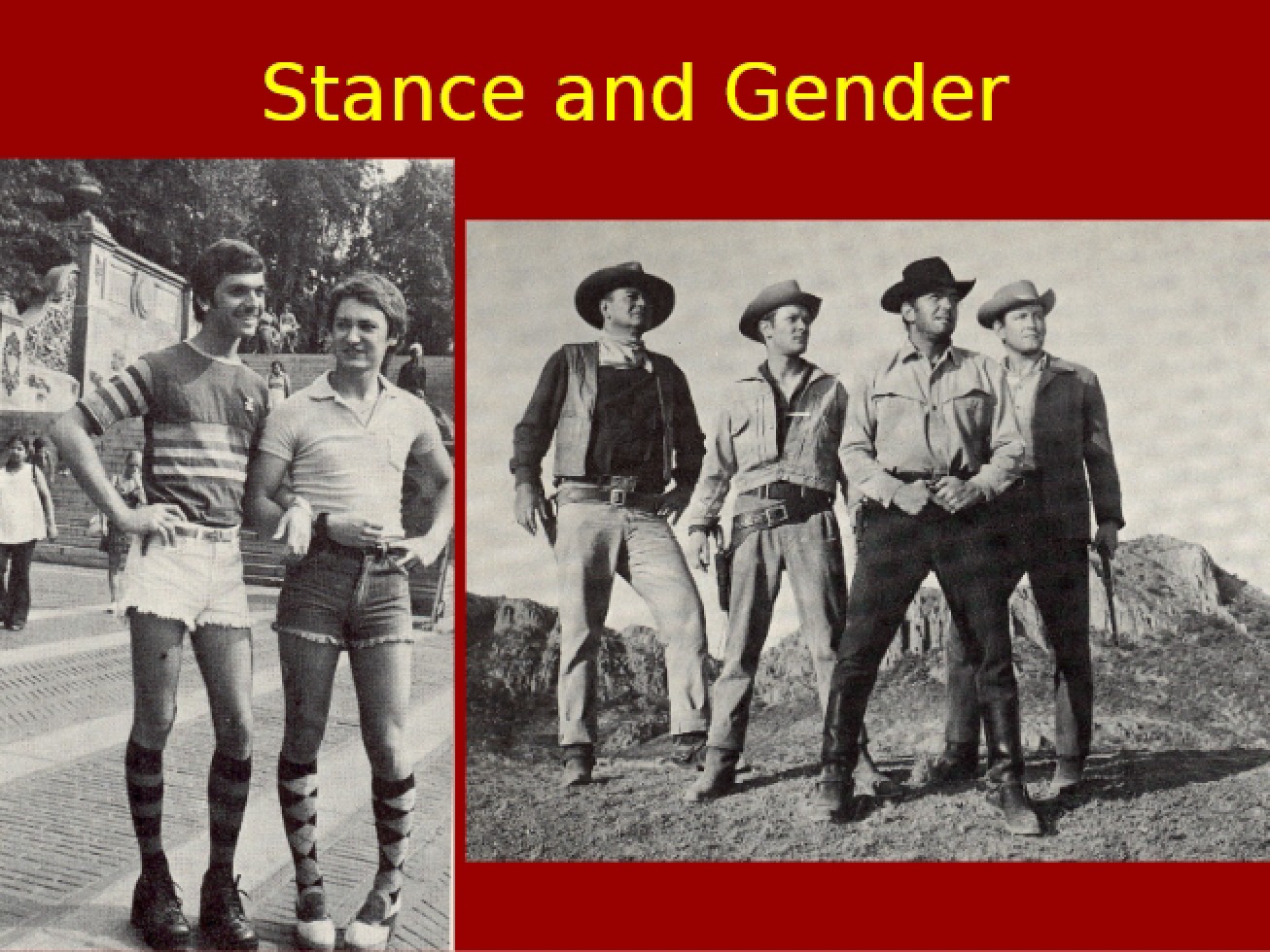 Gender and Stance