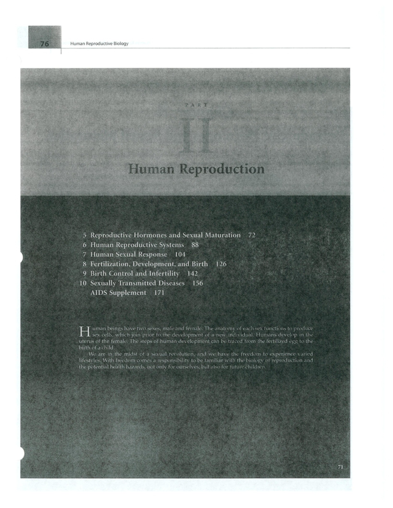Sex and Gender Notes