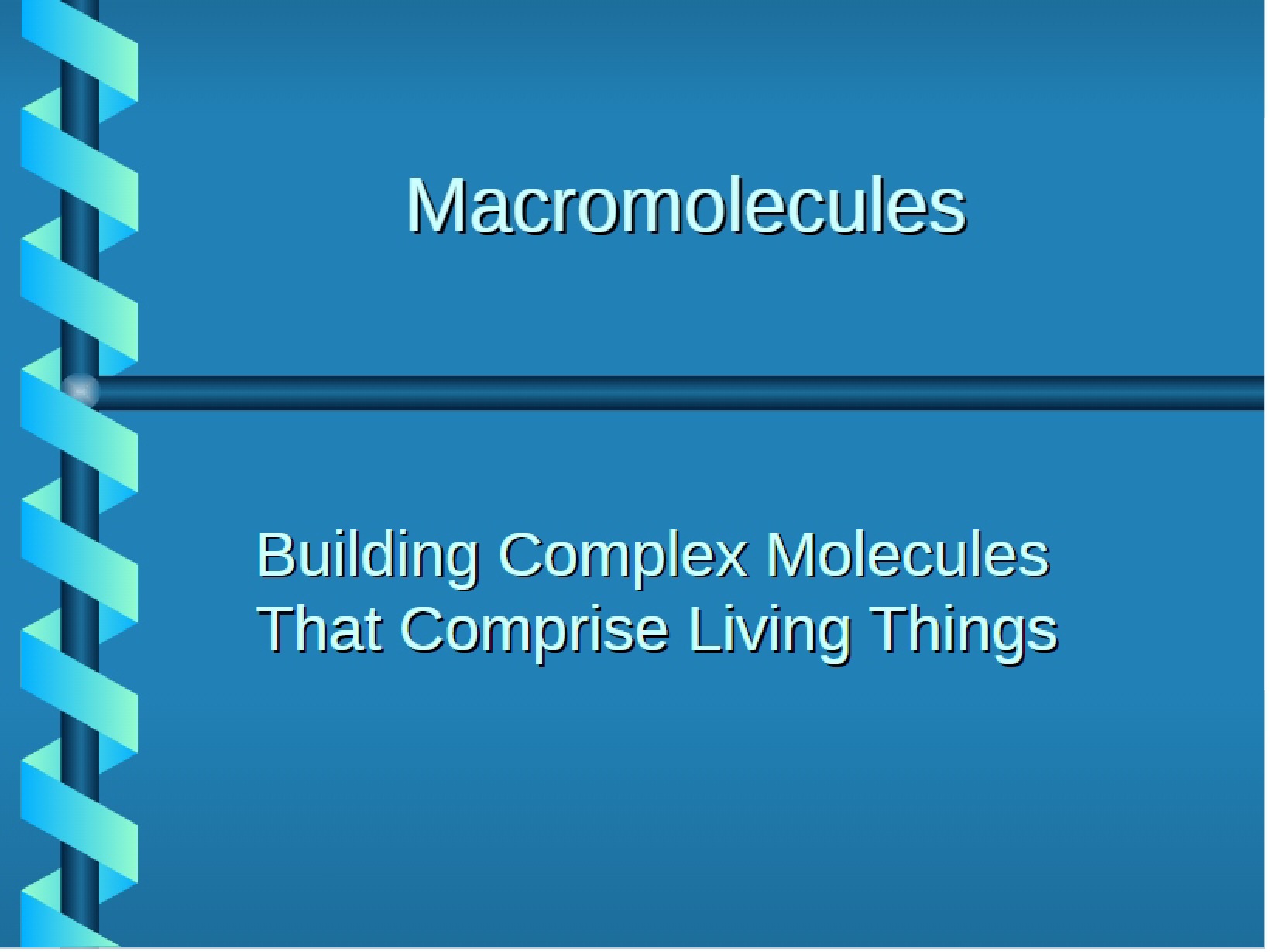 Biological Macromolecules