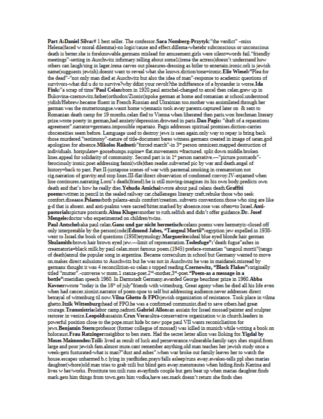 General Notes on Globalization and Literary Culture