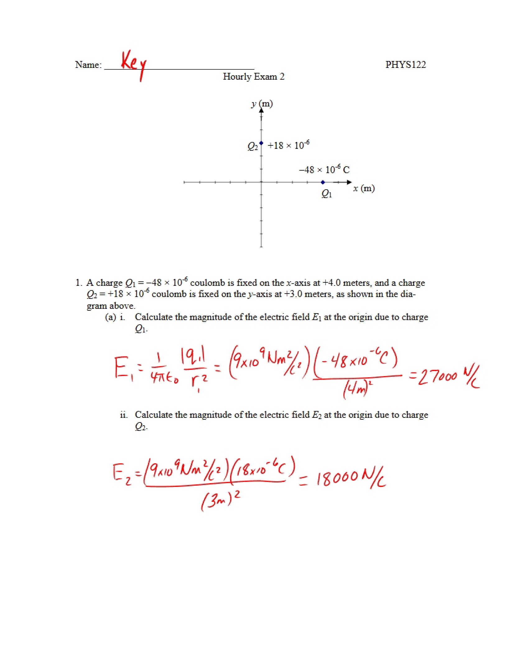 Second Hourly Examination