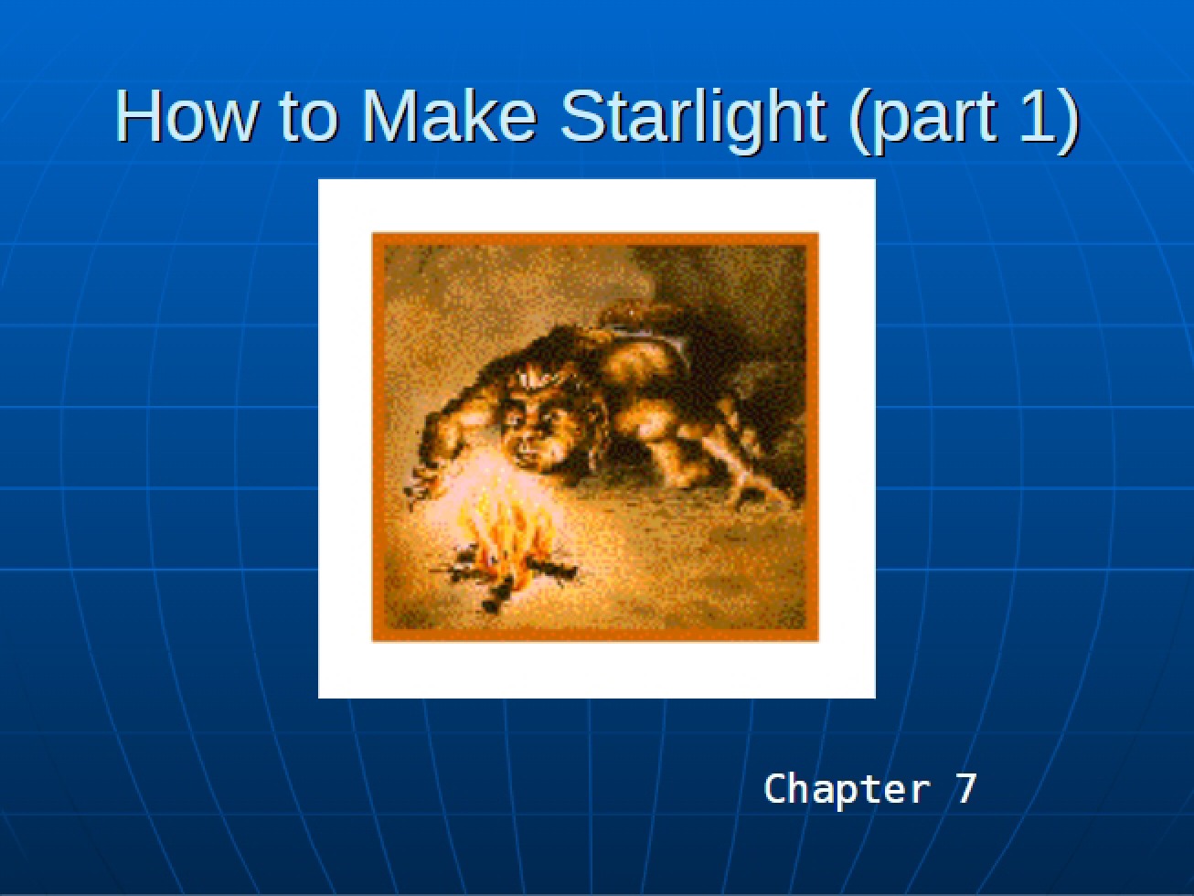 Starlight Production Mechanisms