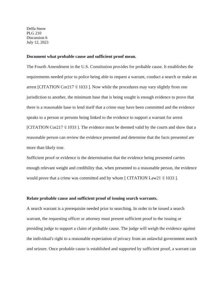 Discussion 6 for PLG 210