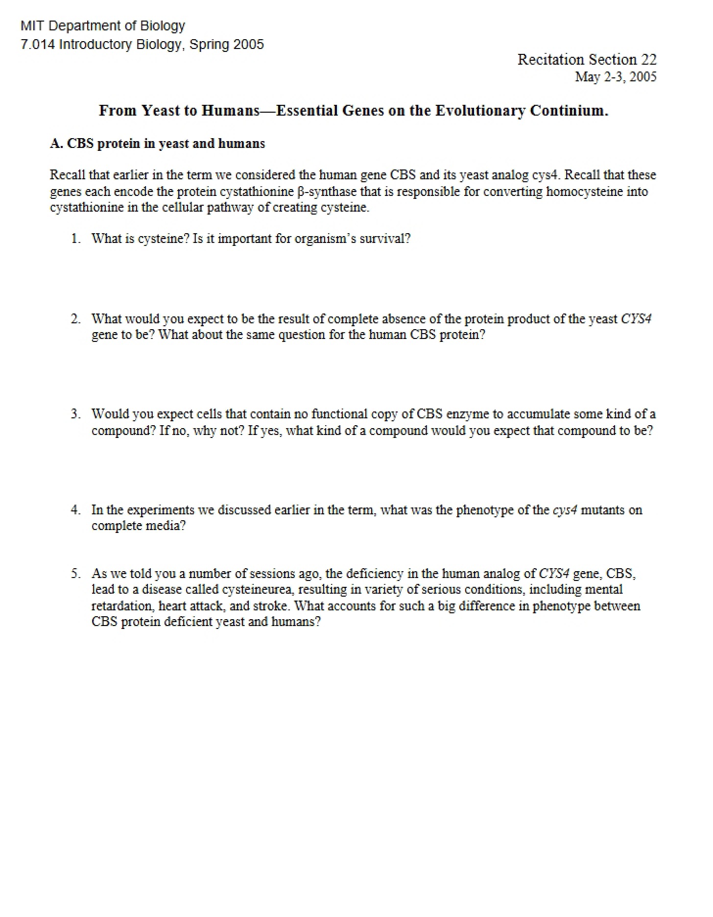 Evolutionary Continuum of Essential Genes - 7 014