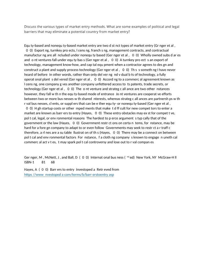 BUS-390 Topic 6 Discussion Question 2