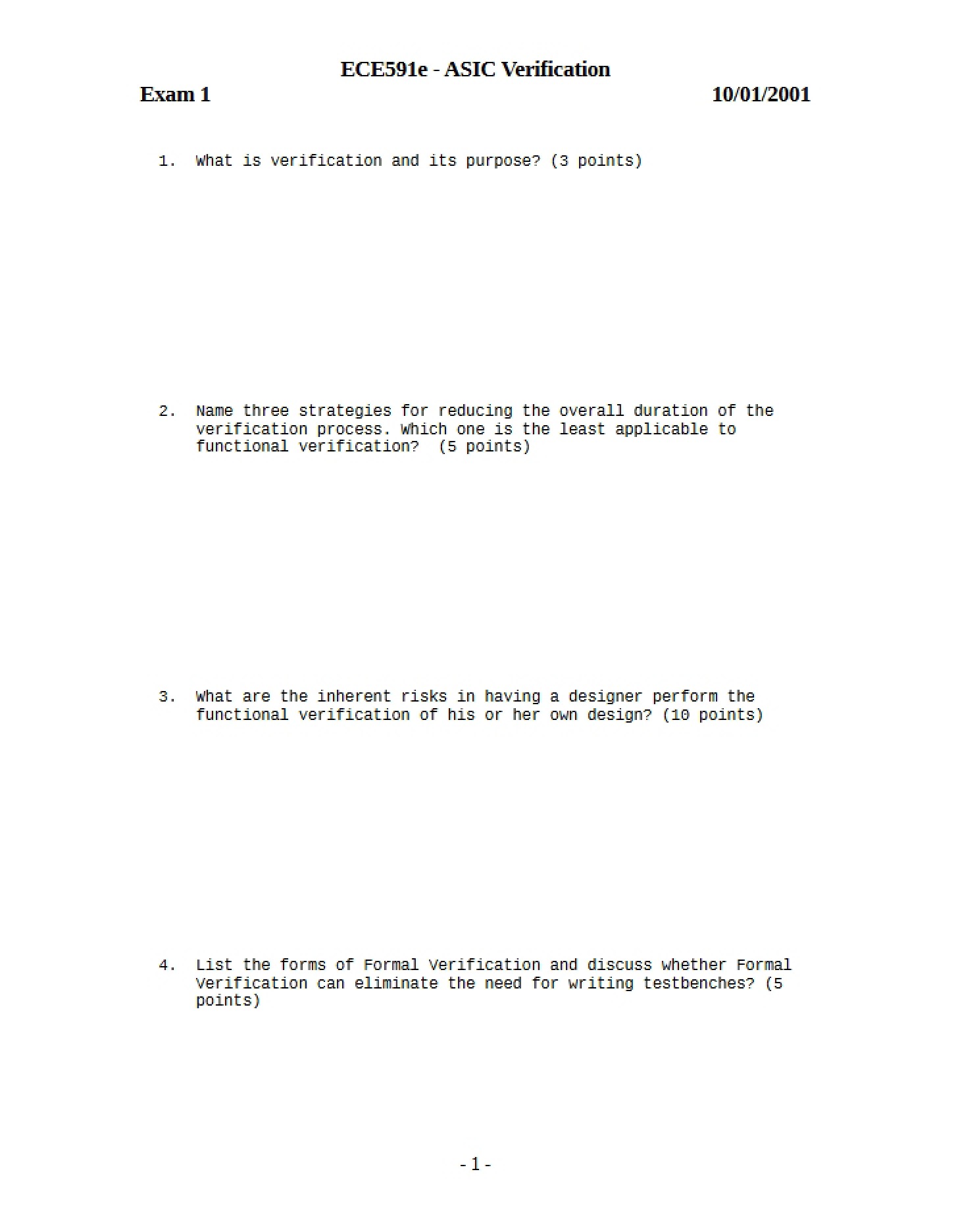Exam 1