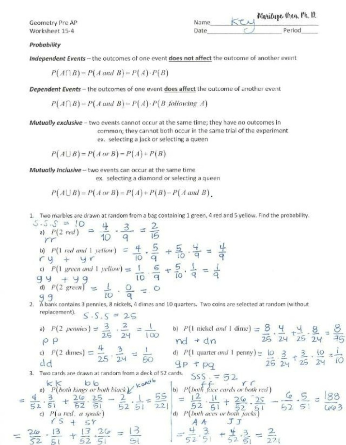 Section 15.4 - Compound Probability